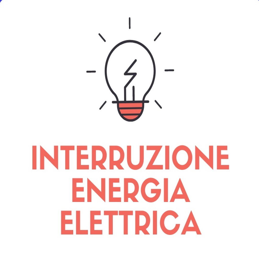 Avviso di interruzione energia elettrica